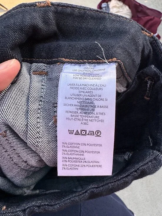 The Colette Crop High-Rise Wide-Leg Jeans by Maeve - Picture 5 of 5